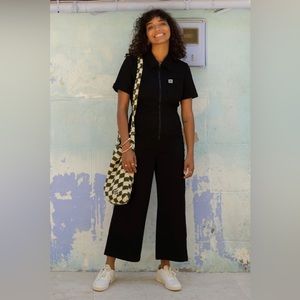 Lucy & Yak Ragan Jumpsuit in Black